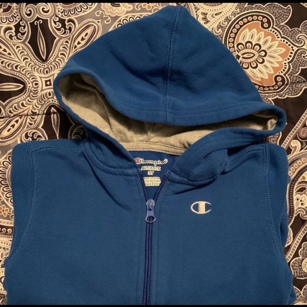 2 pairs of shoes & 2 hoodie toddler Boy bundle